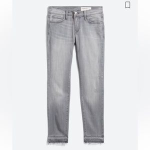 Pistola, Ives Distressed Released Hem Skinny Jean, Grey, 12/31